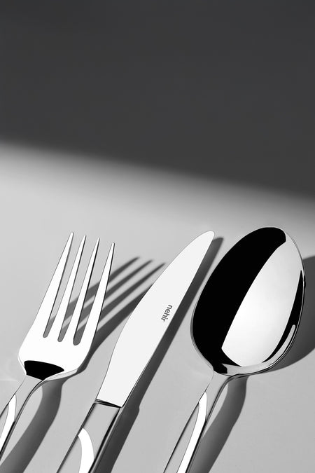Nehir fiesta Satin 12 Place Setting 72 Piece Boxed Flatware Set
