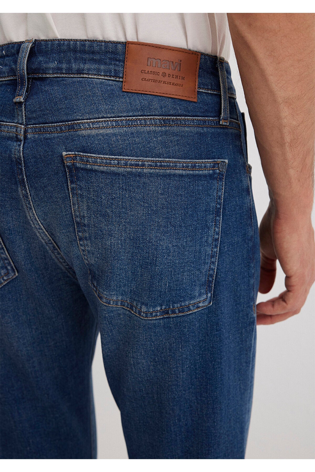 Mavi Milan Classic Denim Vintage Dark Jeans Trousers 0081090816 - MALLTURK