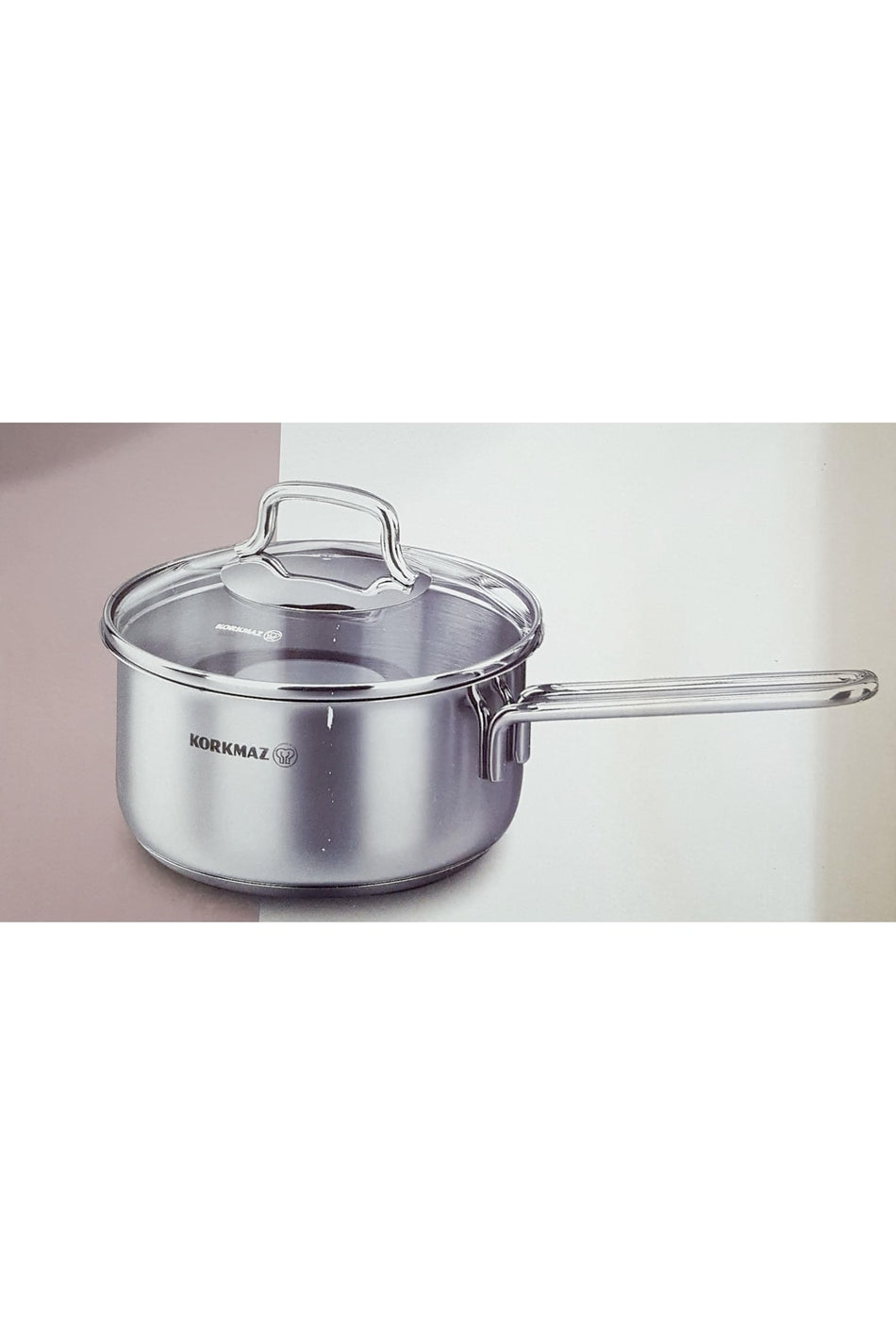 KORKMAZ Saucepan Cam with Lid