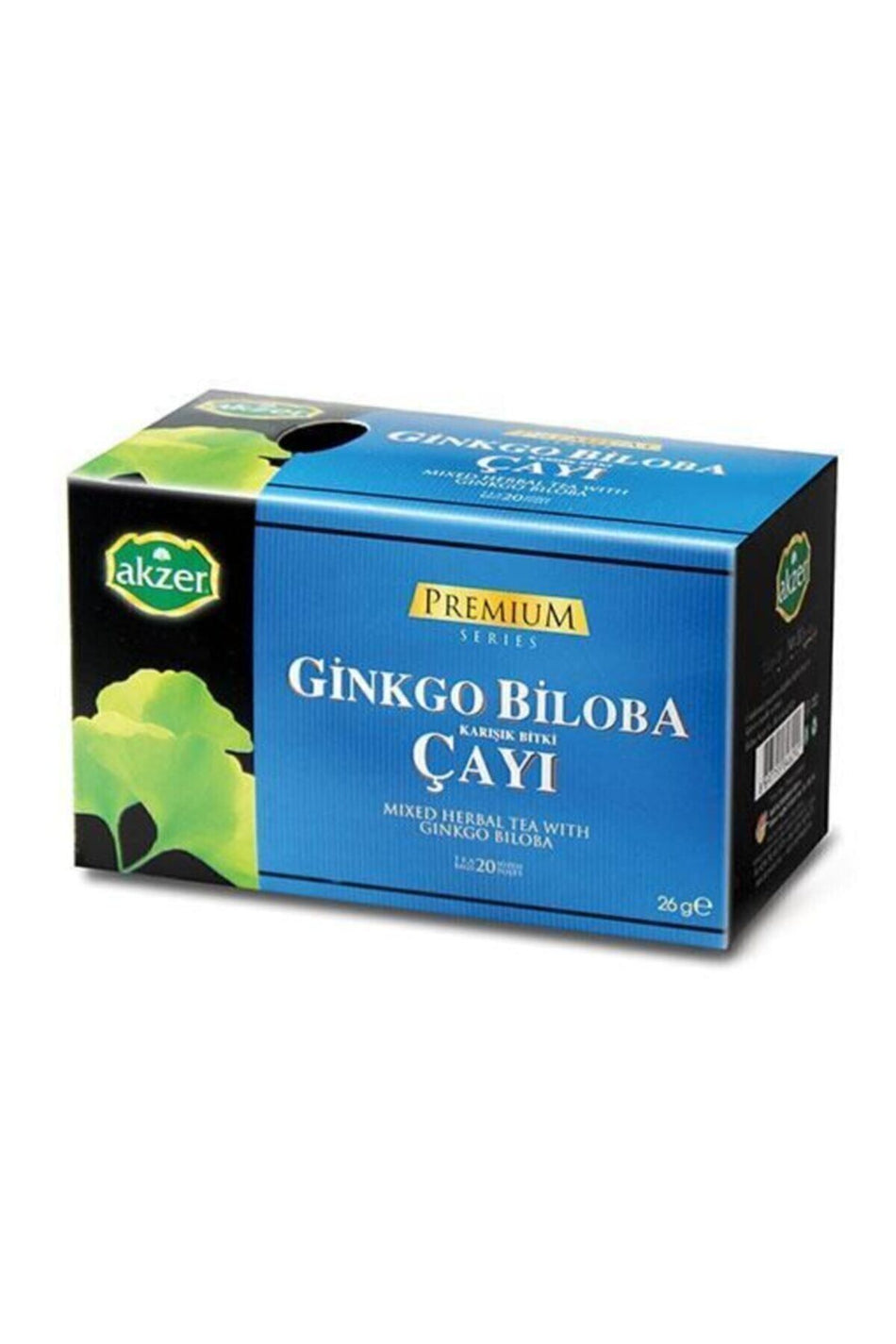 Akzer Ginkgo Biloba Tea, 20 Tea Bags