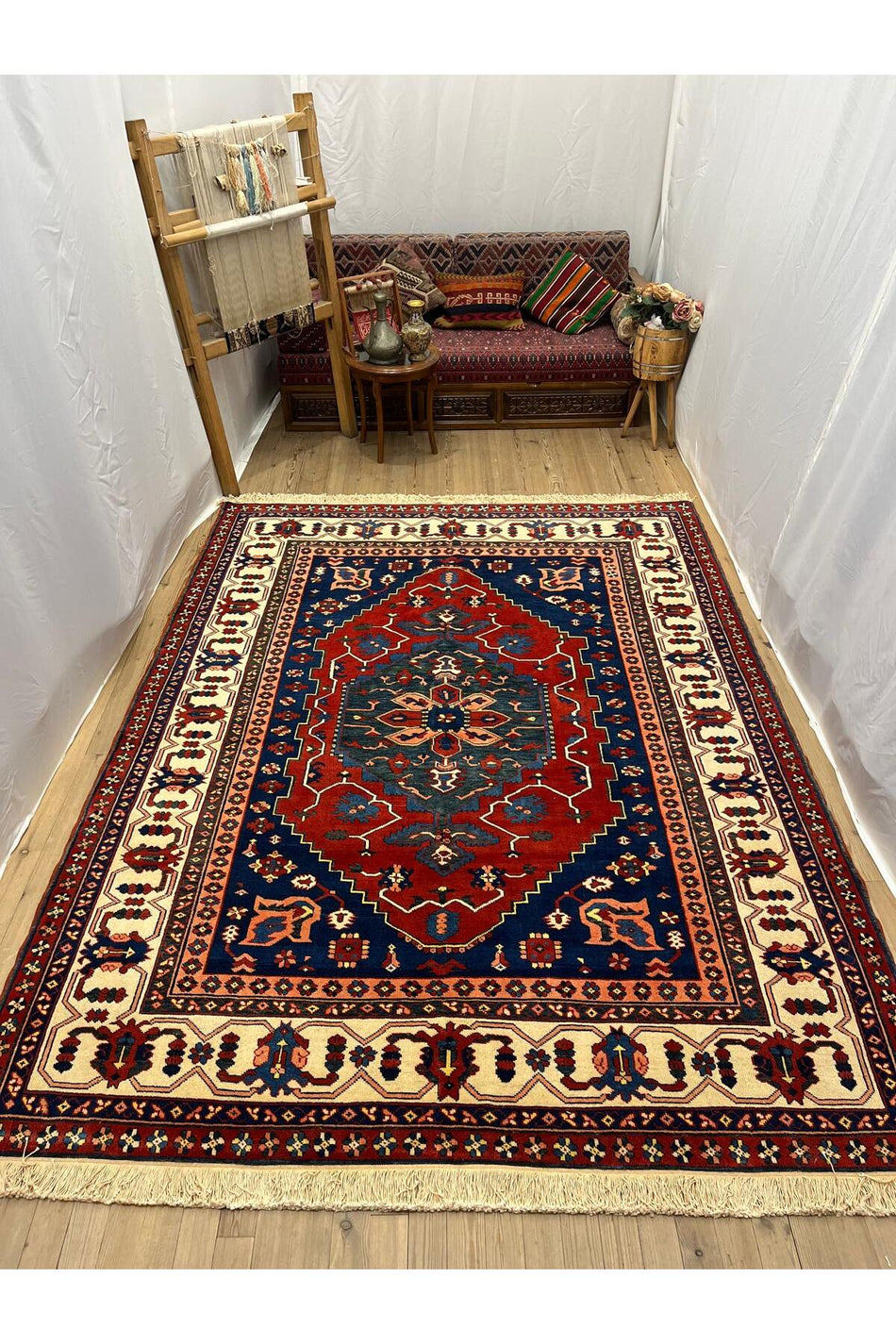 Sirvan Handwoven Yoruk Carpet - 222 x 295 - MALLTURK