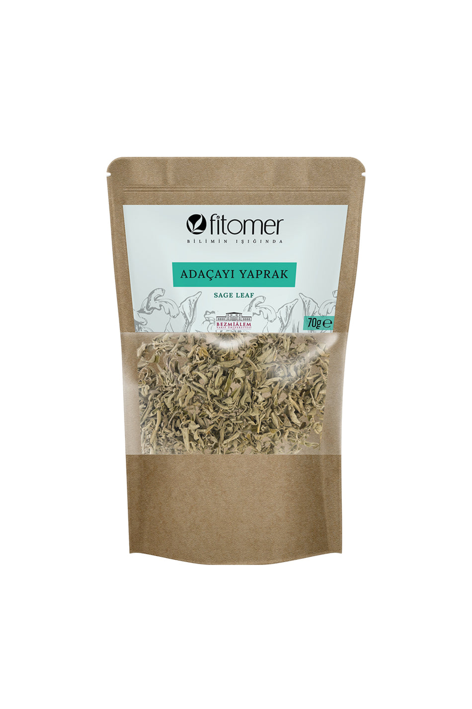 Fitomer Sage Leaf Natural Herbal Tea 70g