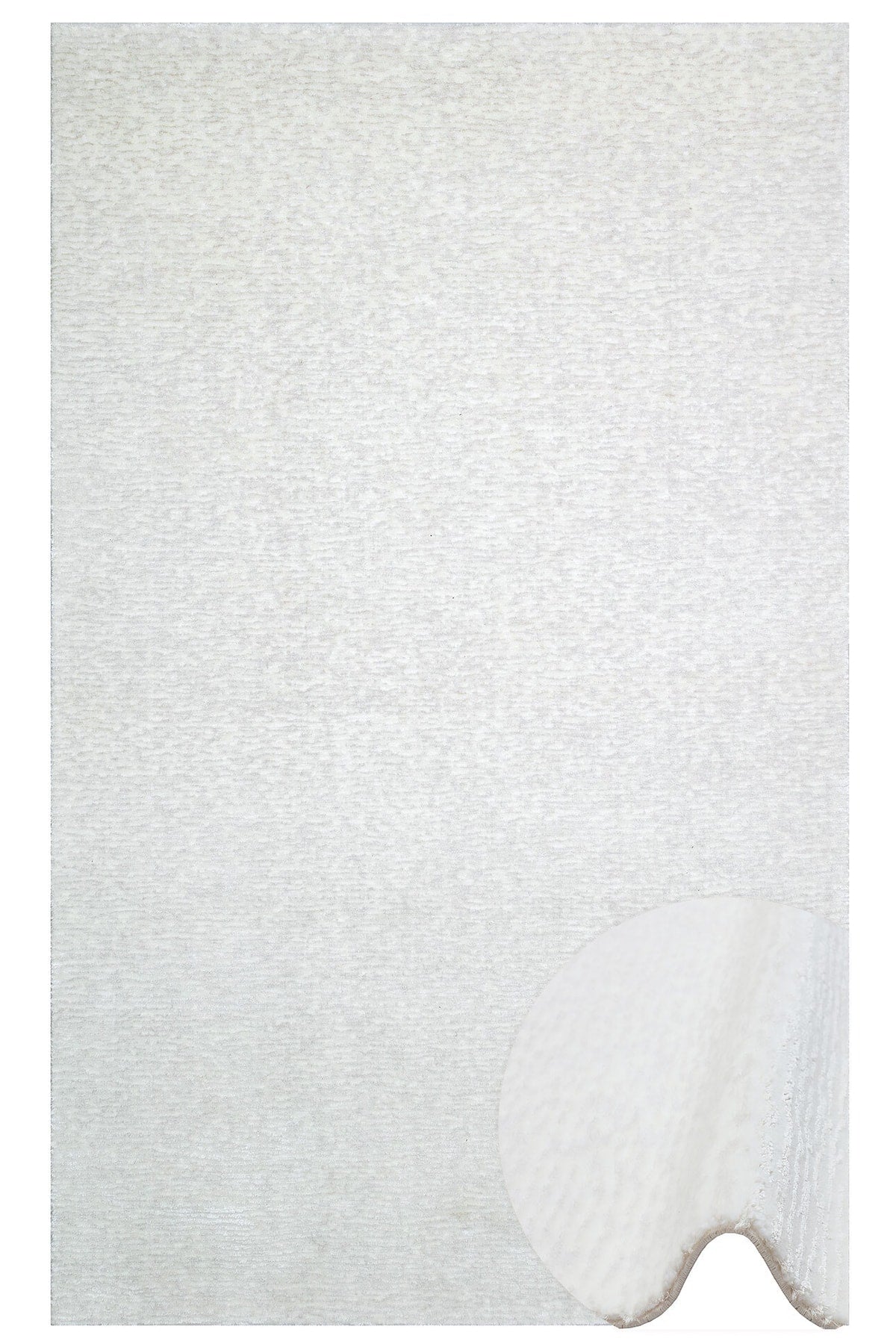 Eko Rug Majesty Mj01 Ivory Duz Color Handcrafted Ile Ozel Tezgahlarda Uretilen Wool Viskon Usak Rug