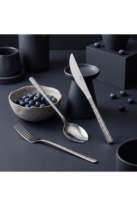 Jumbo 2900 vannes desenli 84 Piece 12 Place Setting Flatware Set - MALLTURK