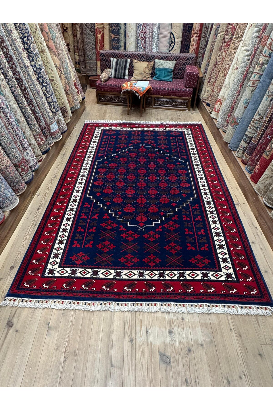 Sirvan Handwoven 100% Wool Yagcibedir Carpet - 200 x 300 - MALLTURK