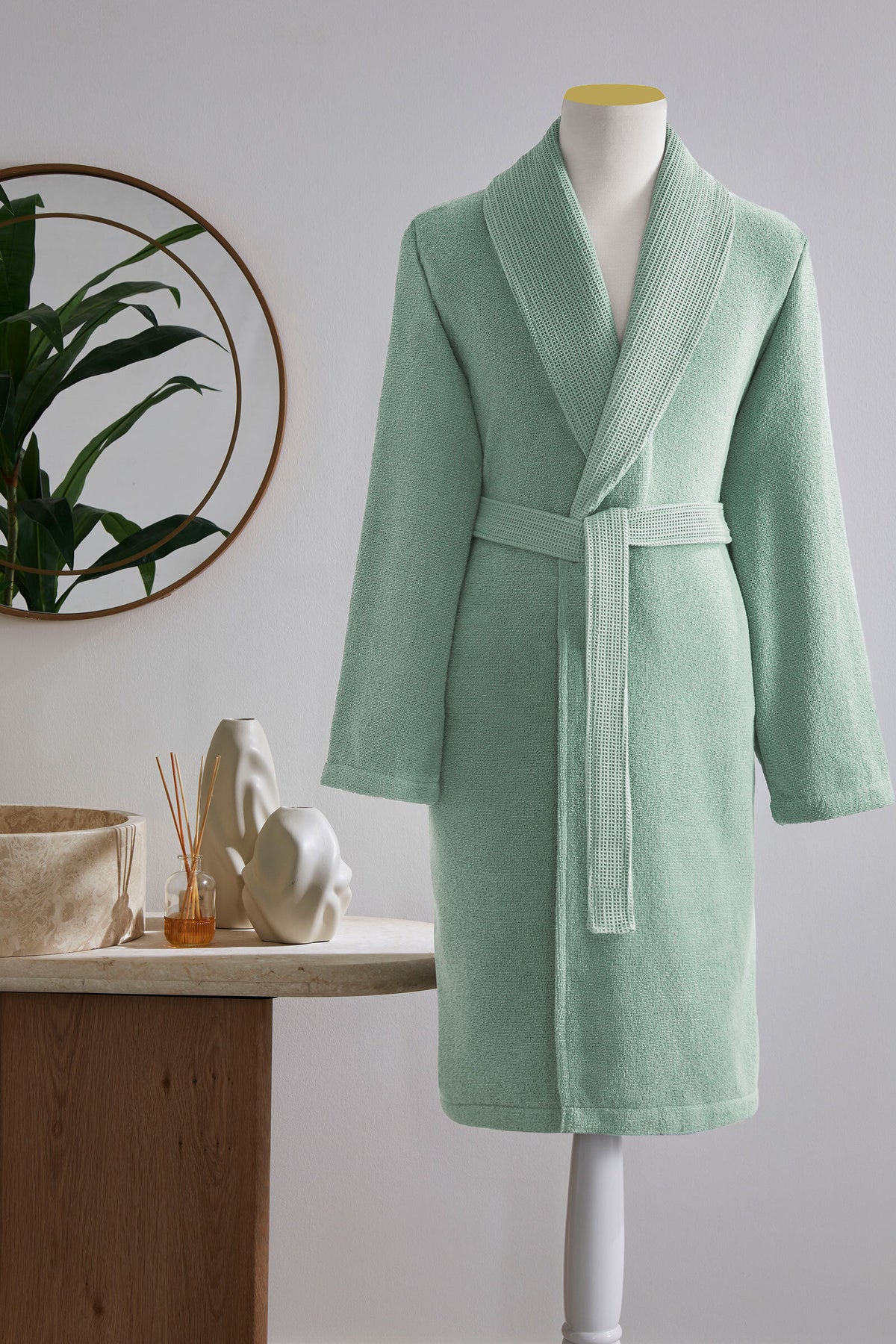 Ozdilek Palma Shawl Collar Bathrobe - MALLTURK