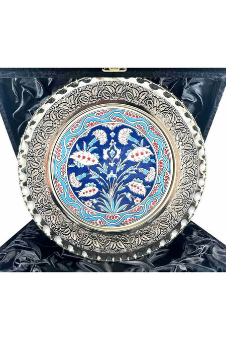 Cini Evi Government Official Gift 25cm Silver Plate - MALLTURK