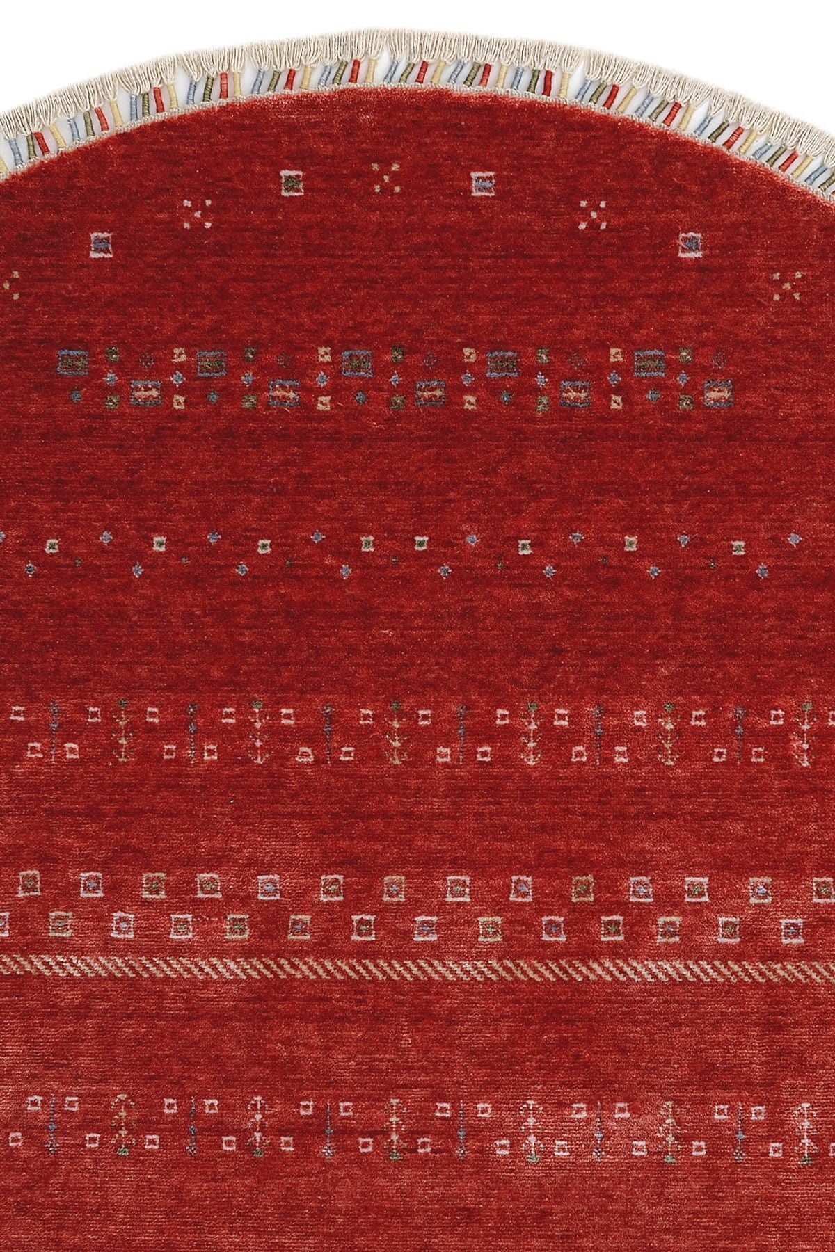 Cool Hali Galata 06 Red Carpet Living Room Carpet Bohemian Scandinavian Carpet Bamboo Carpet Handwoven Round Hallway Carpet - MALLTURK
