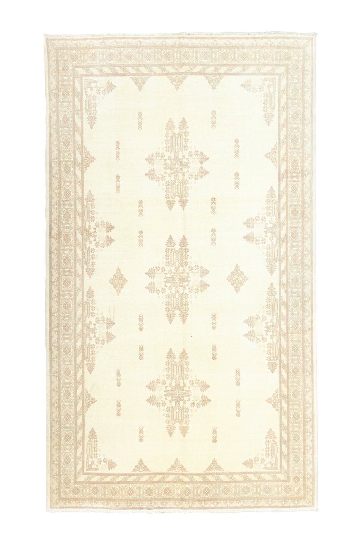 Soho Antiq Nezrin Natural Multicolor Hand-Woven Rug 195x318 cm - MALLTURK