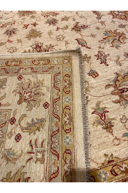 RD RAMAZAN DAG Hand Rug Art Hand-Woven Afgan Usagi Zileger Premium Quality Cotton Base Wool Weave Natural Dye Size 250x170 - MALLTURK