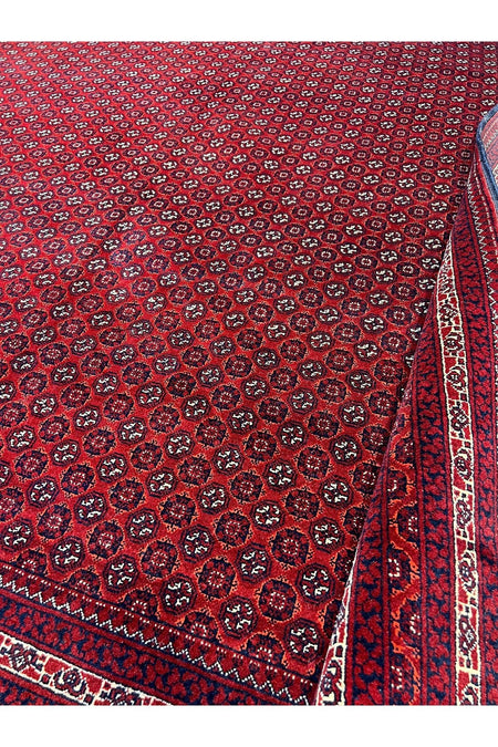 RD RAMAZAN DAG Hand Rug Art Hand-Woven Afgan Haca Roshnai Rug Premium Quality Size 390x300 - MALLTURK