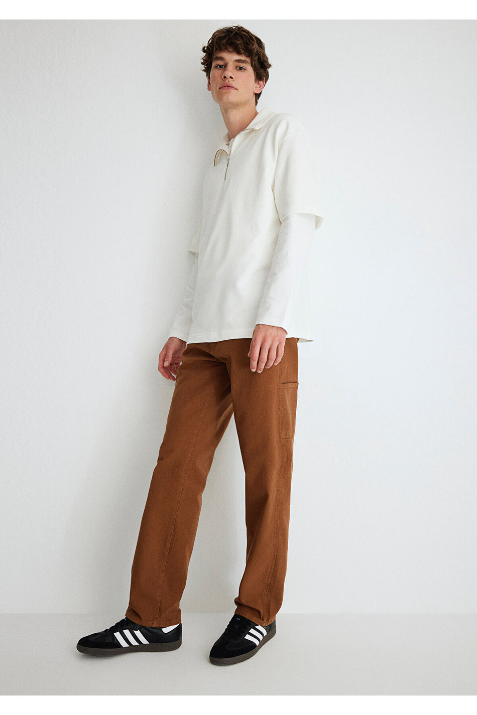 Mavi Oxford MV91 Street Coffee Canvas Jeans 0010069-87182 - MALLTURK