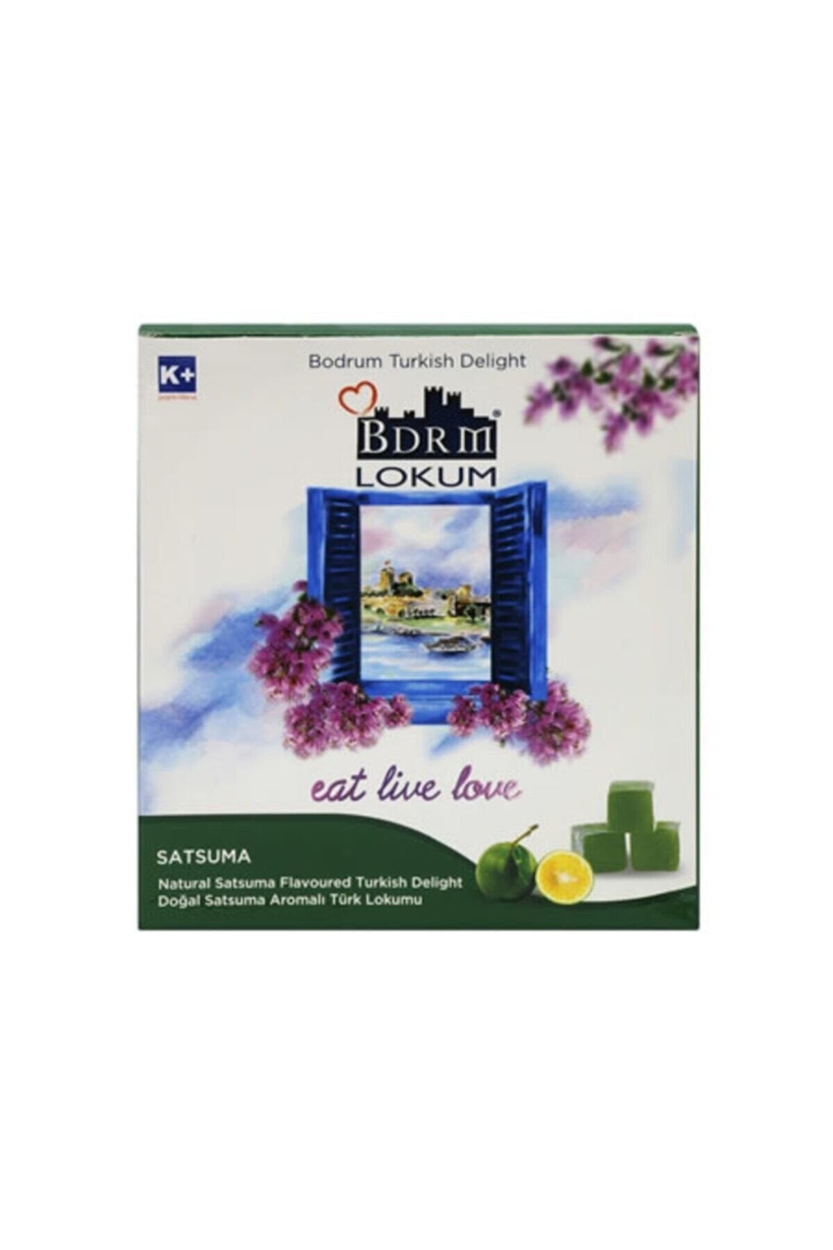 Bodrum bdrm satsuma Turkish Delight 400 g - MALLTURK