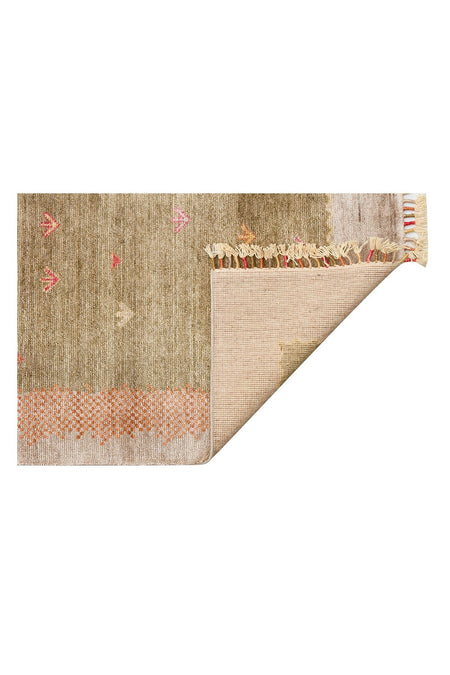Eko Hali Zara ZR 07 Beige Autumn Authentic Patterned Modern Usak Carpet, Handcrafted on Special Looms. - MALLTURK