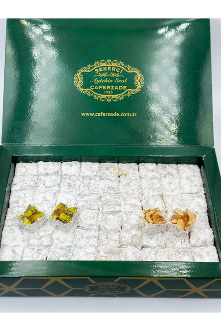 Sekerci caferzade avantajli kutu Double Roasted extra Hazelnut 250 g Double Roasted extra Pistachio 250 g - MALLTURK