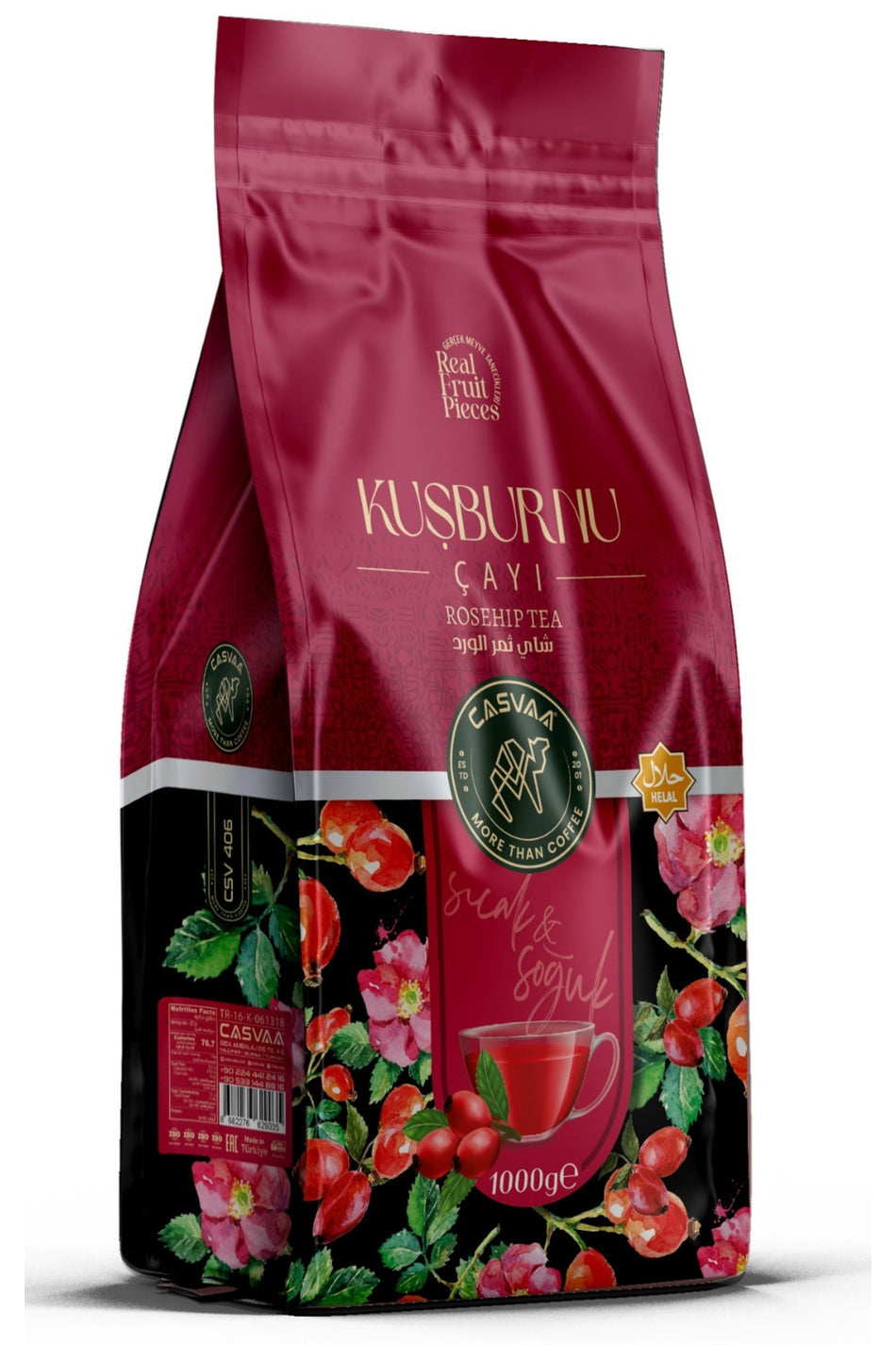 CASVAA COFFEE Rosehip Tea 1 KG
