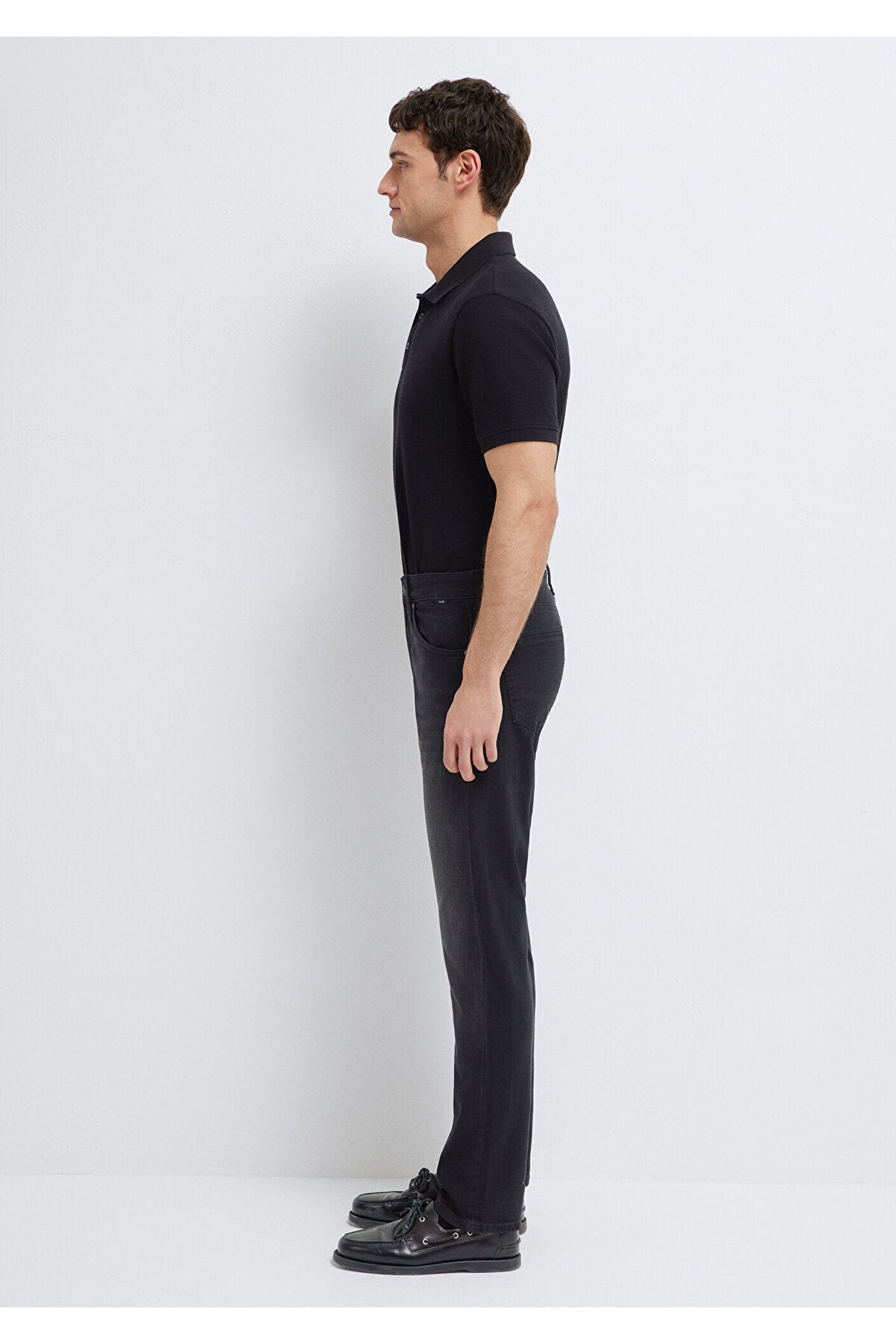Premium Dark Grey Smoke Jeans 0042218775 - MALLTURK
