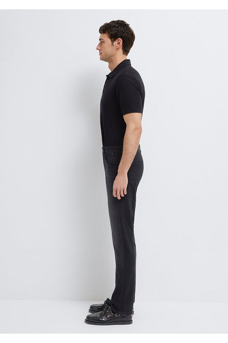 Premium Dark Grey Smoke Jeans 0042218775 - MALLTURK