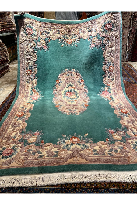 RD RAMAZAN DAG Hand Rug Art Hand-Woven Embossed Chinese Rug Size 245x170..