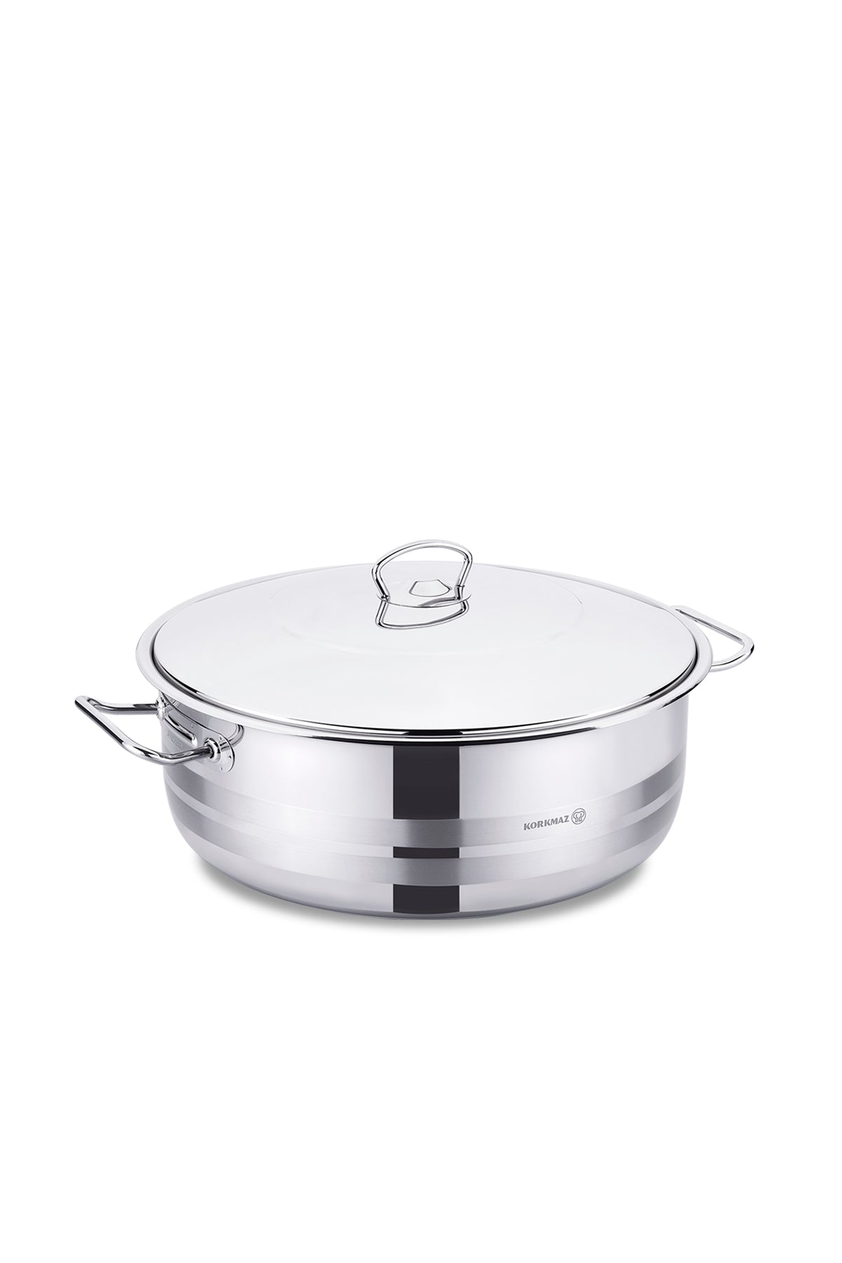 KORKMAZ Mega Ekstra Shallow Pot