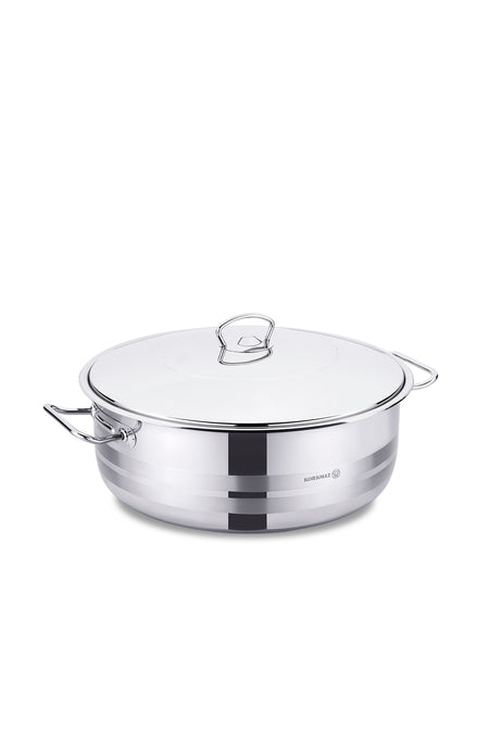 KORKMAZ Mega Ekstra Shallow Pot
