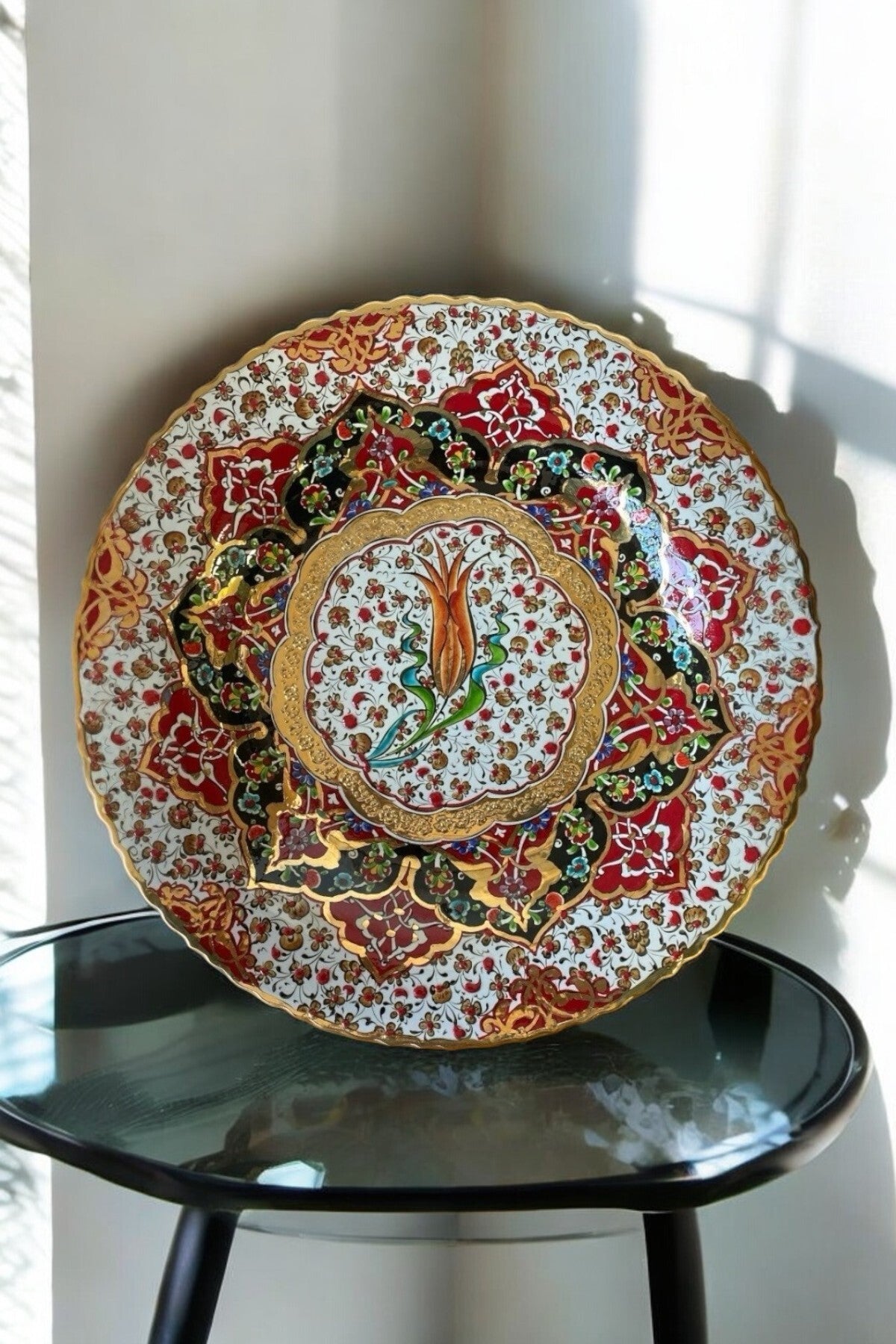 eporselen Ask-i Zer 40 cm Plate - MALLTURK