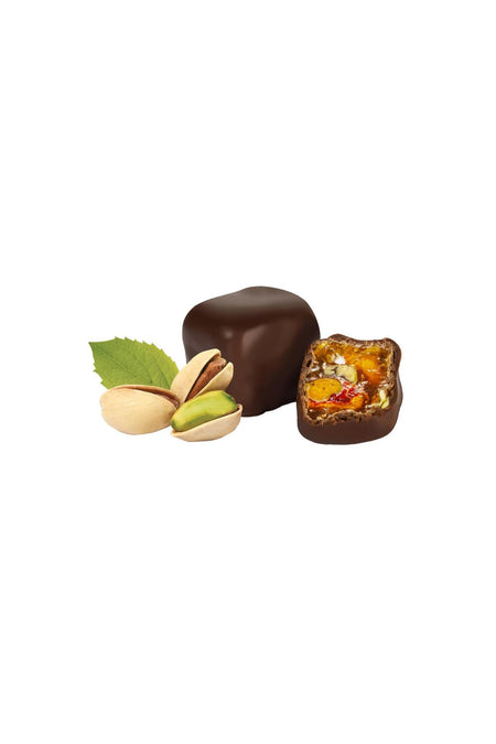 Melodi cikolata melodi bitter Chocolate Extra Pistachio Turkish Delight 250 g - MALLTURK