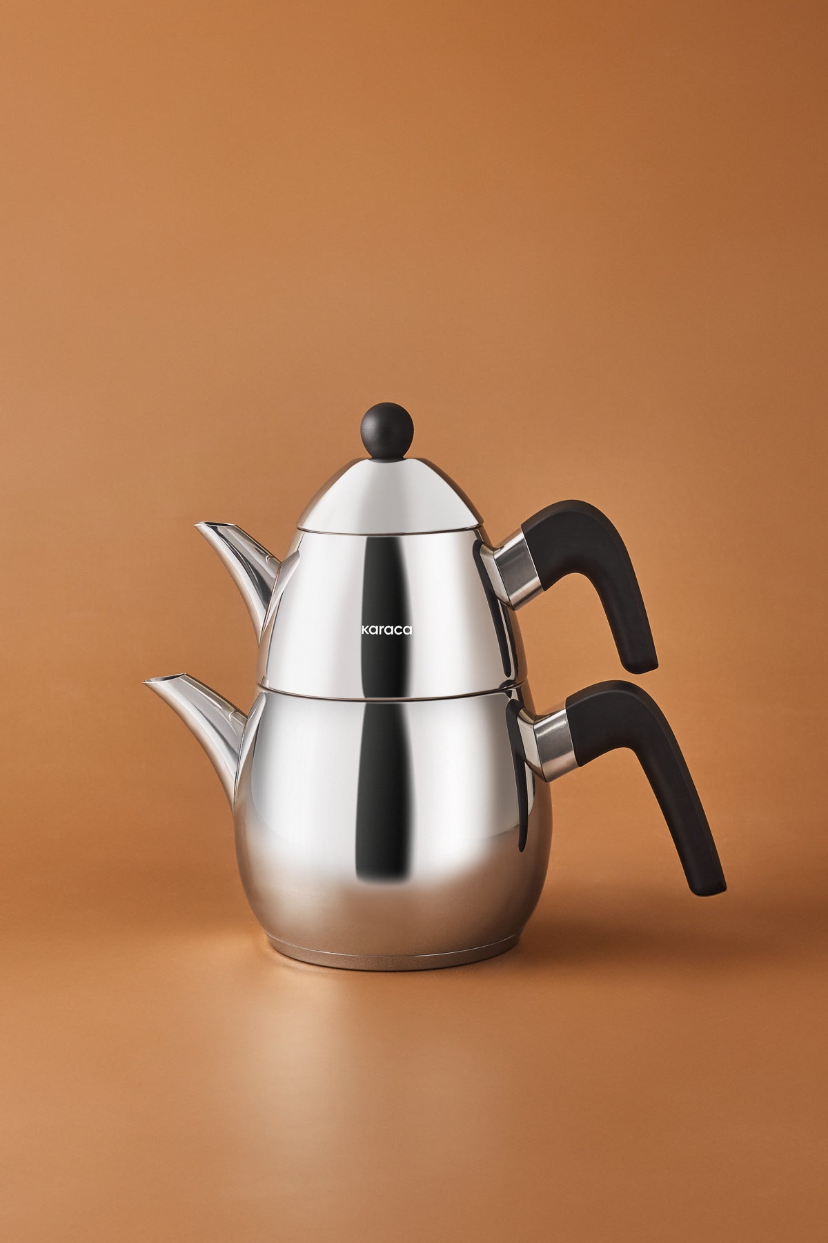 Karaca Tokyo Midi Powersteel Pro 316 Stainless Steel induction Base Teapot Set - MALLTURK