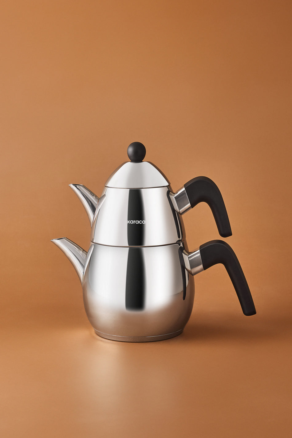 Karaca Tokyo Midi Powersteel Pro 316 Stainless Steel induction Base Teapot Set - MALLTURK