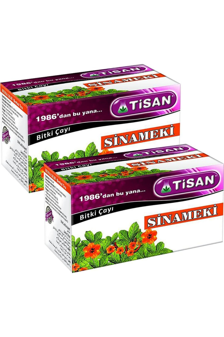 Tisan Senna Herb infused Tea Bags 2 x 20's