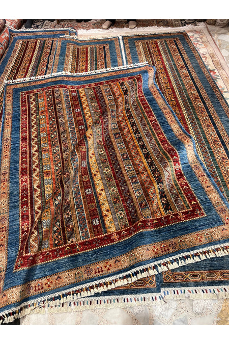 RD RAMAZAN DAG Hand Rug Art Hand-Woven Afghan Sirvan Sal Pattern Design 204x1.51