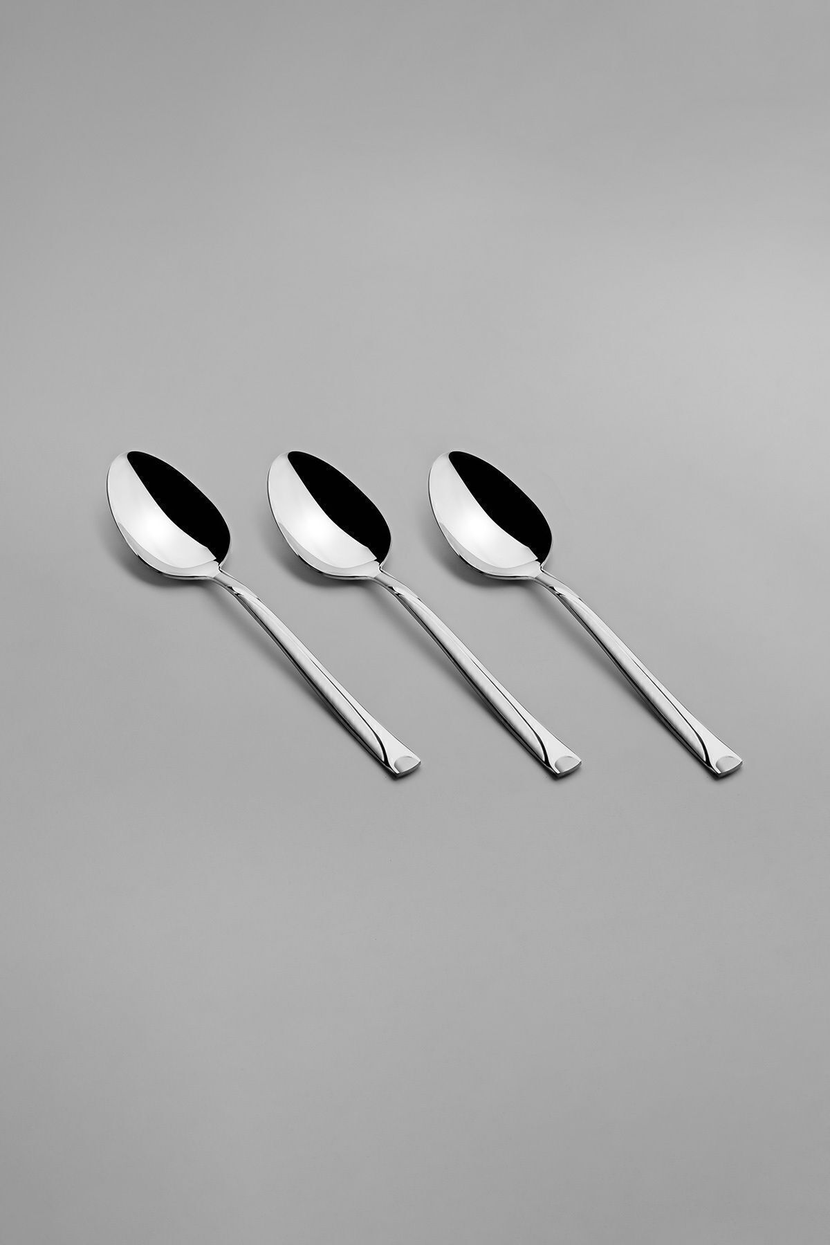 Nehir fiesta Satin 6 Place Setting 30 Piece Boxed Fork Spoon Set - MALLTURK