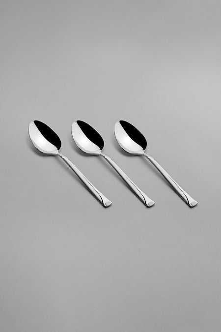 Nehir fiesta Satin 6 Place Setting 30 Piece Boxed Fork Spoon Set - MALLTURK