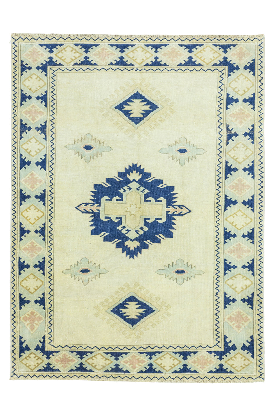 Soho Antiq Sera Rustic Design Wool Rug 168x231 cm - MALLTURK