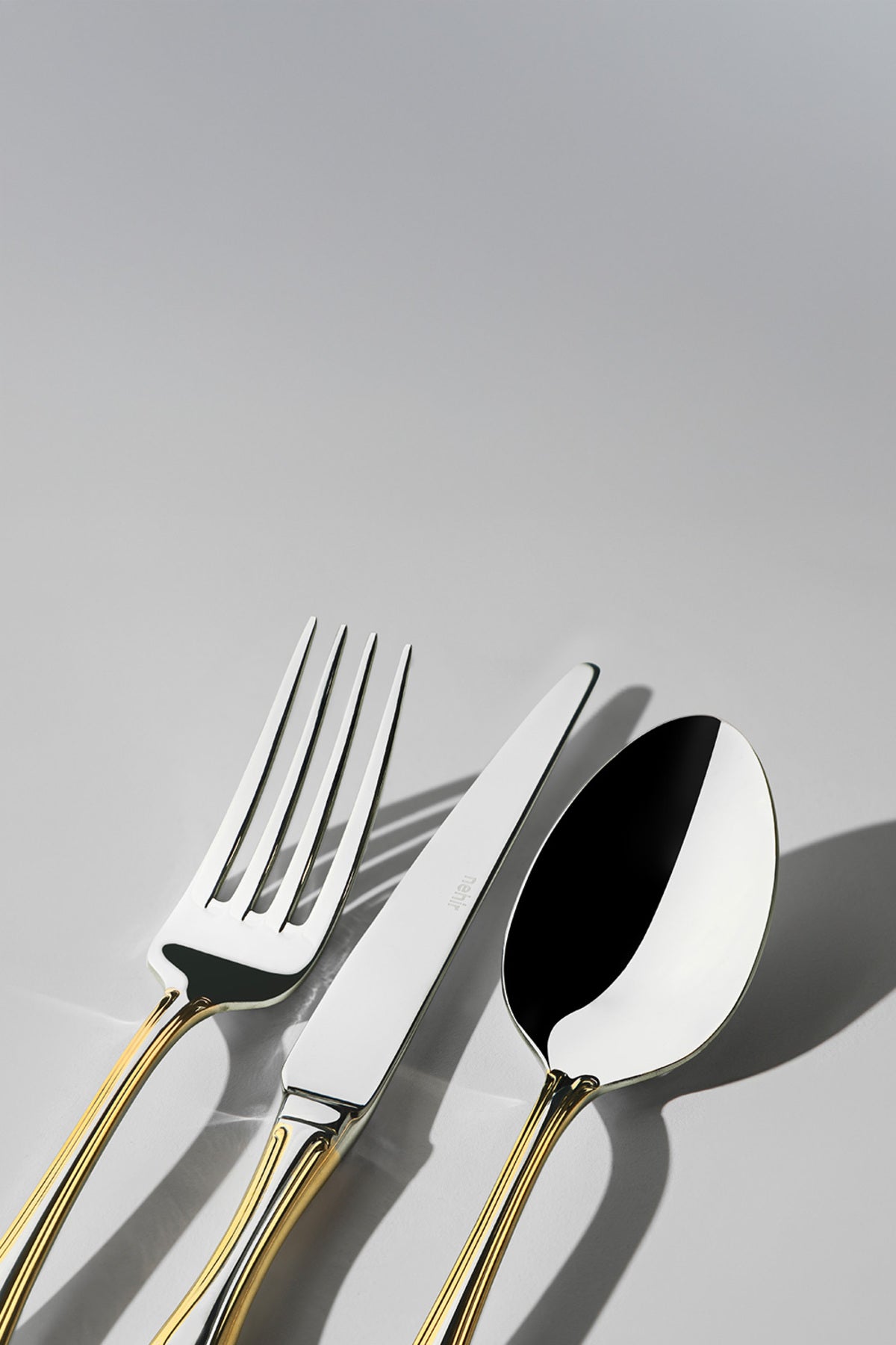 Nehir lalezar altin Plain 6 Place Setting 36 Piece deri Boxed Flatware Set - MALLTURK