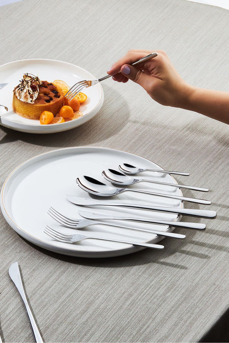 Karaca influx 84 Piece 12 Place Setting premium Boxed Flatware Set - MALLTURK