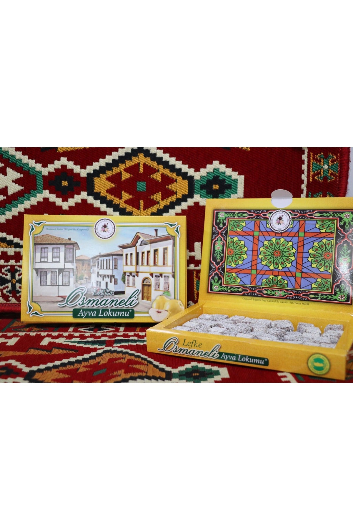 KADINELI-OSMANELI lefke osmaneli ayva Turkish Delight 400 g - MALLTURK