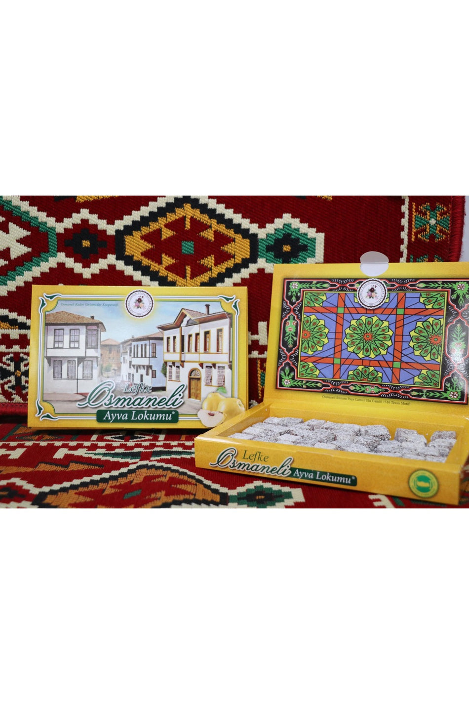 KADINELI-OSMANELI lefke osmaneli ayva Turkish Delight 400 g - MALLTURK