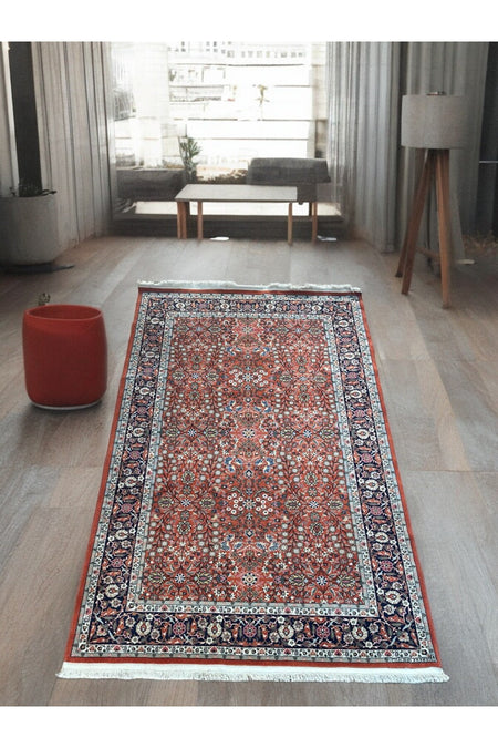 SIRVAN Rug Hand-Woven Hereke Rug - 150x258 - MALLTURK