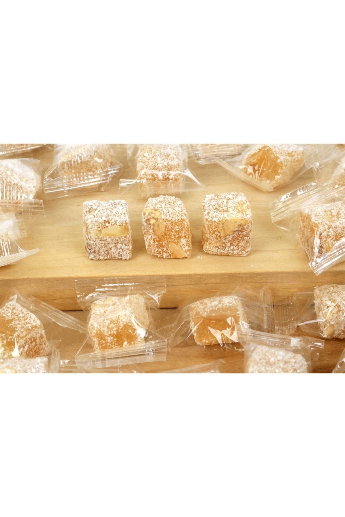 HANEZAN Hazelnut Double Roasted Turkish Delight 1 kg tek tek posetli - MALLTURK