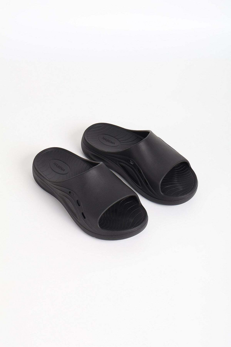 Hasema Men's Black Eva Beach Slippers 23701
