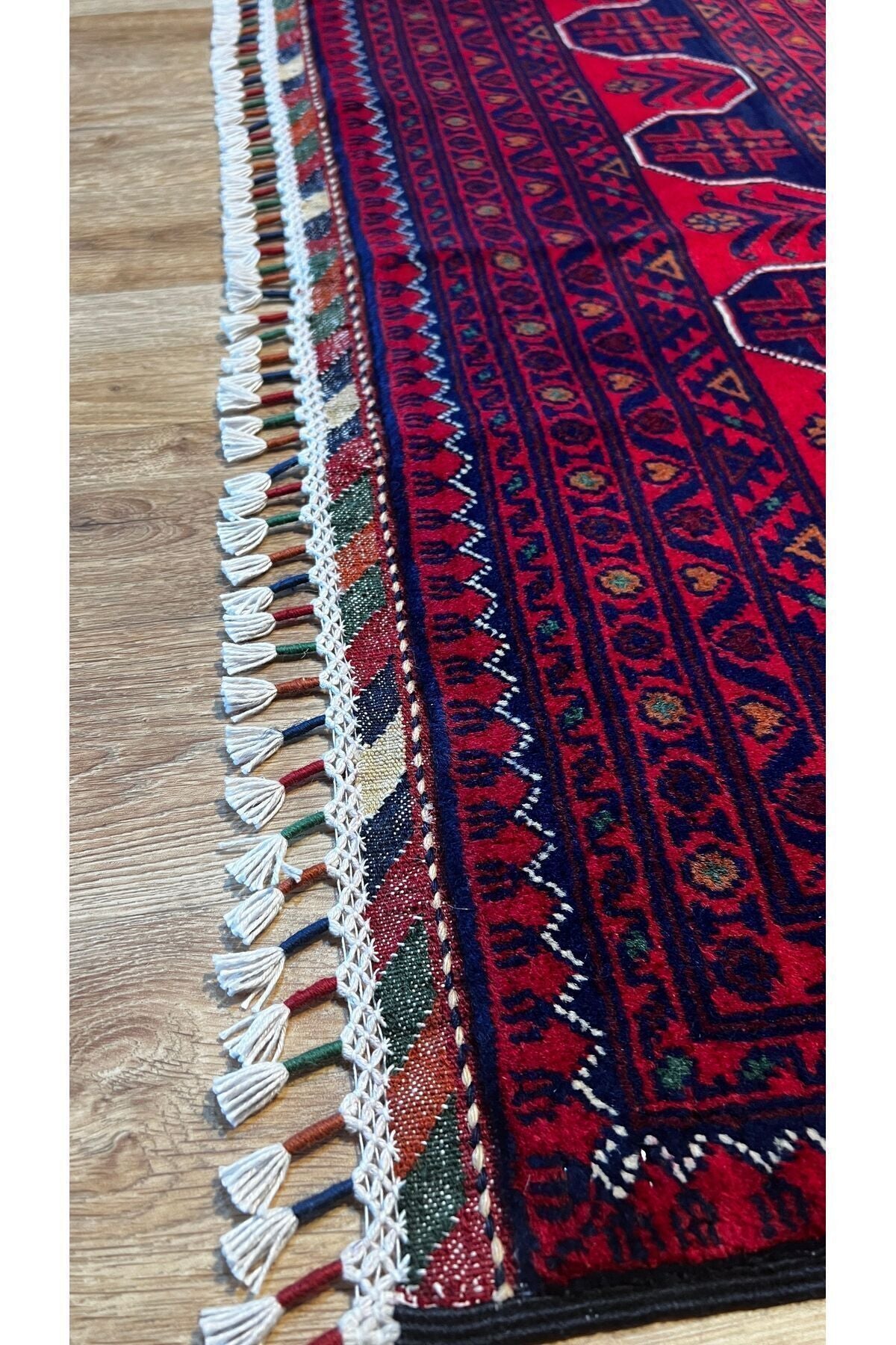 Turkmen Rug Hand-Woven afgan Rug - MALLTURK