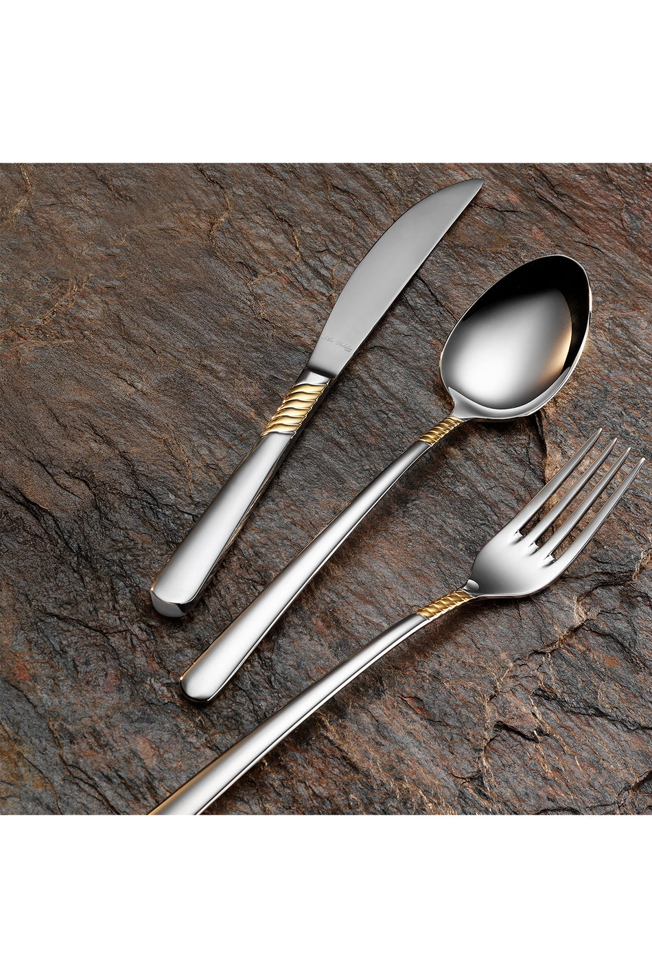 Aryildiz a la prestige plus 84 Piece 12 Place Setting Flatware Set - MALLTURK