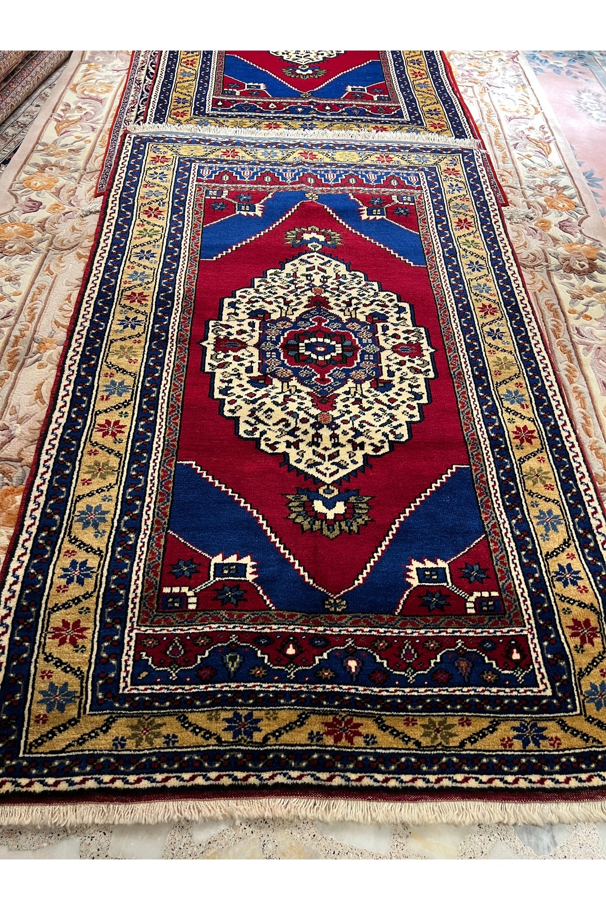 RD RAMAZAN DAG Hand Rug Art Hand-Woven Taspinar Rug Yune Wool Weave Natural Dye