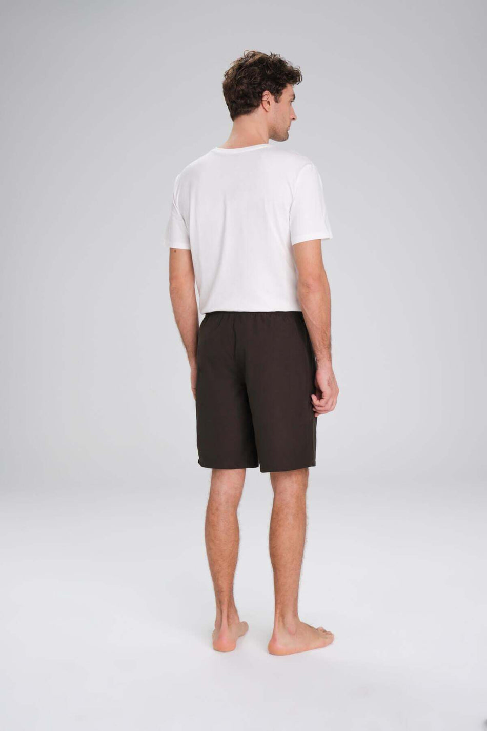 Hasema Khaki Short Men's Pool and Beach Shorts 2427