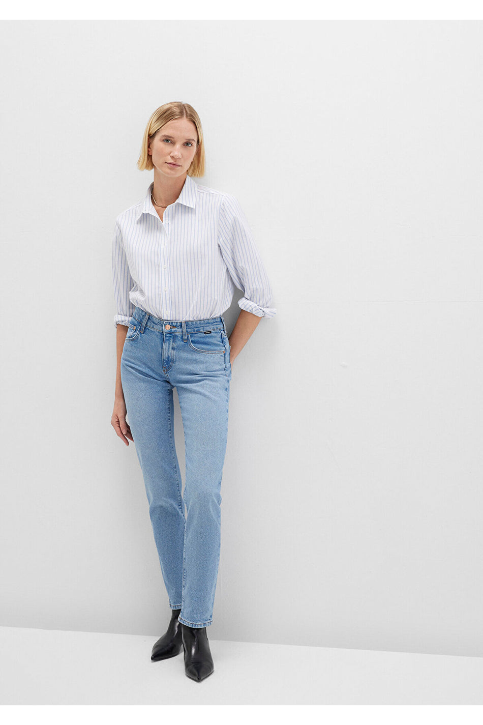 Mavi Mirella Mid Brushed 90'S Jean Trousers 1010623-88896 - MALLTURK