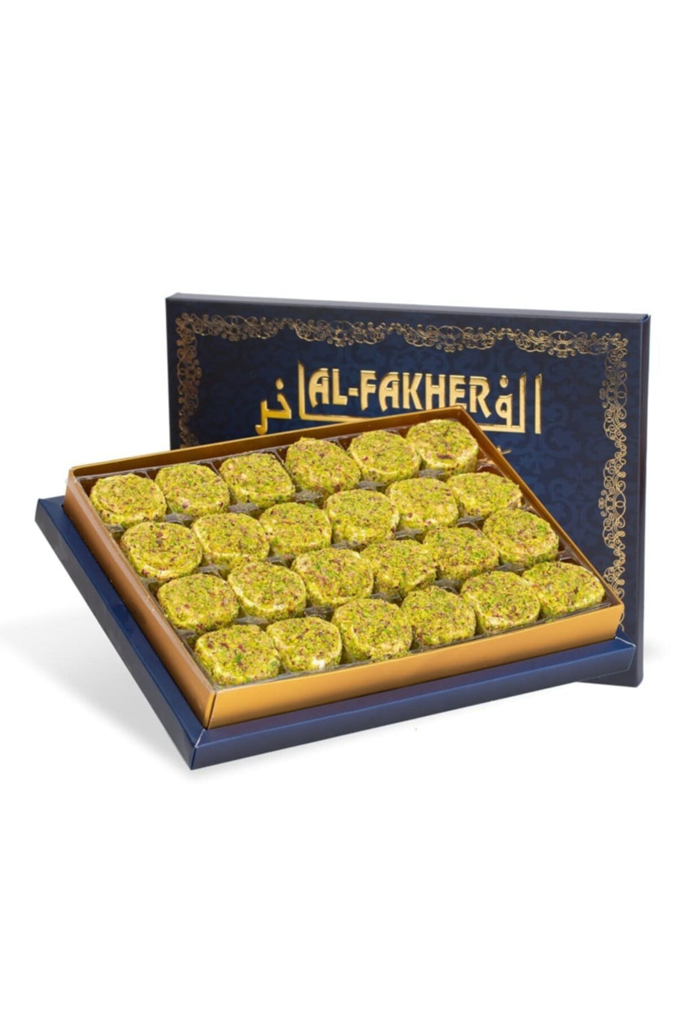 AL fakher Pistachio krokanli Turkish Delight 750 g - MALLTURK