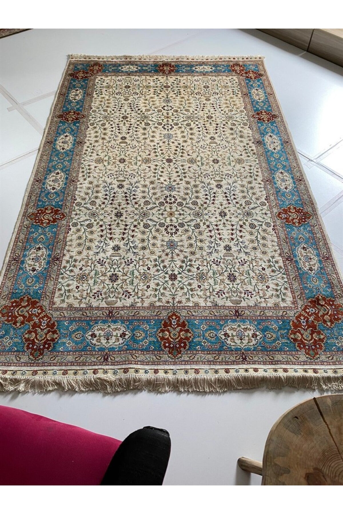 SIRVAN Rug Hand-Woven Wool Rug - MALLTURK