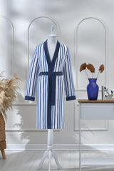 Ozdilek Modern Mariner Kimono Bathrobe - MALLTURK