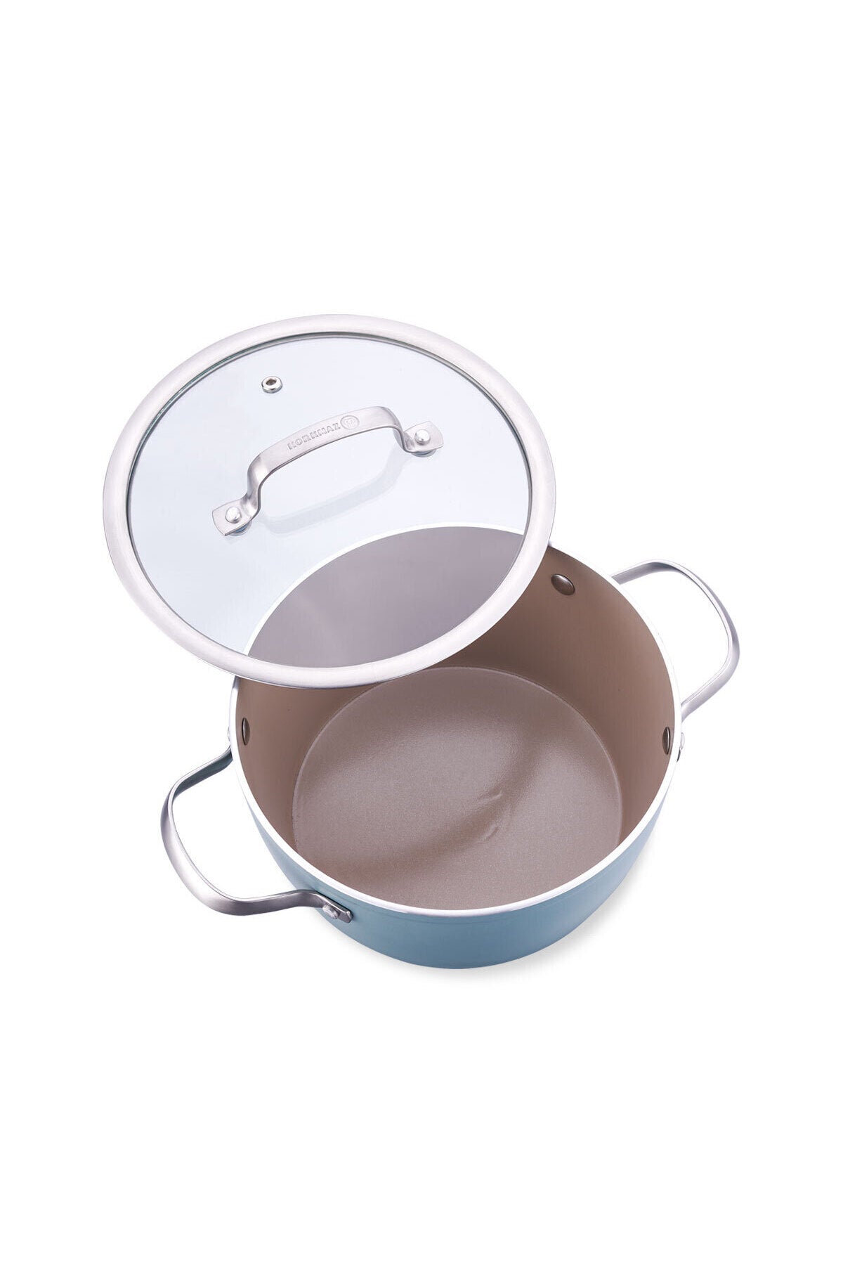 KORKMAZ Nea Sera 7 Piece Minta Cookware Set